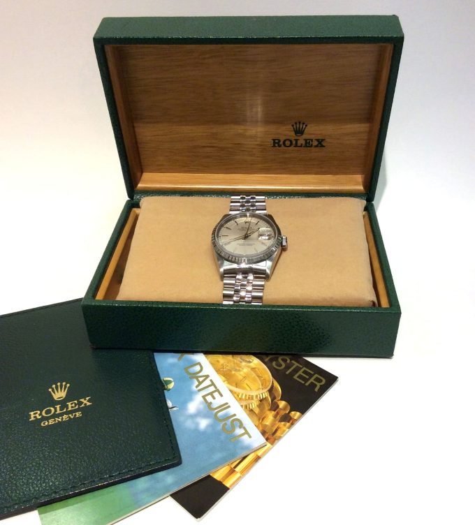 Rolex DateJust 36 'Silver Lining' Watch - Image 8