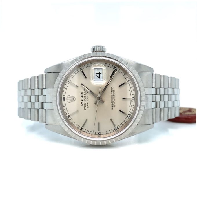 Rolex DateJust 36 'Silver Lining' Watch