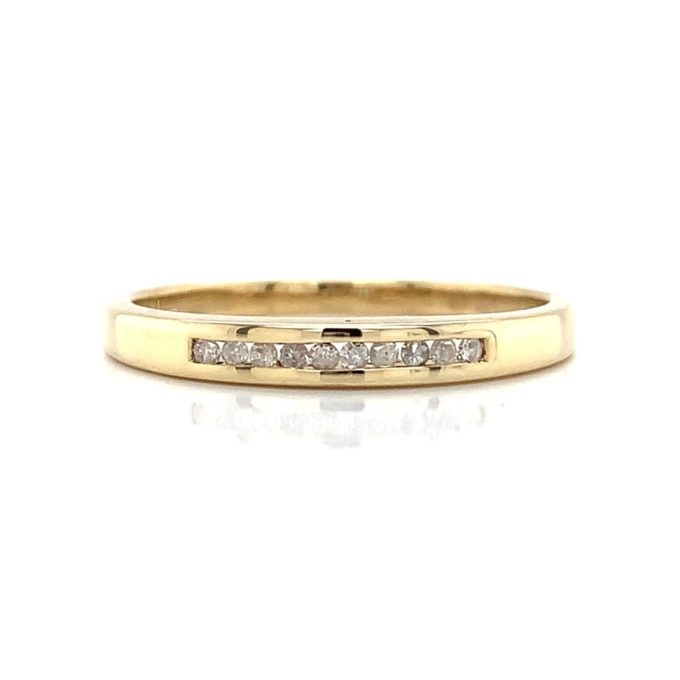 Channel Set Diamond Eternity Ring
