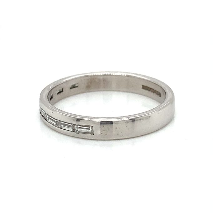 East to West Baguette Diamond Eternity Ring - Image 2