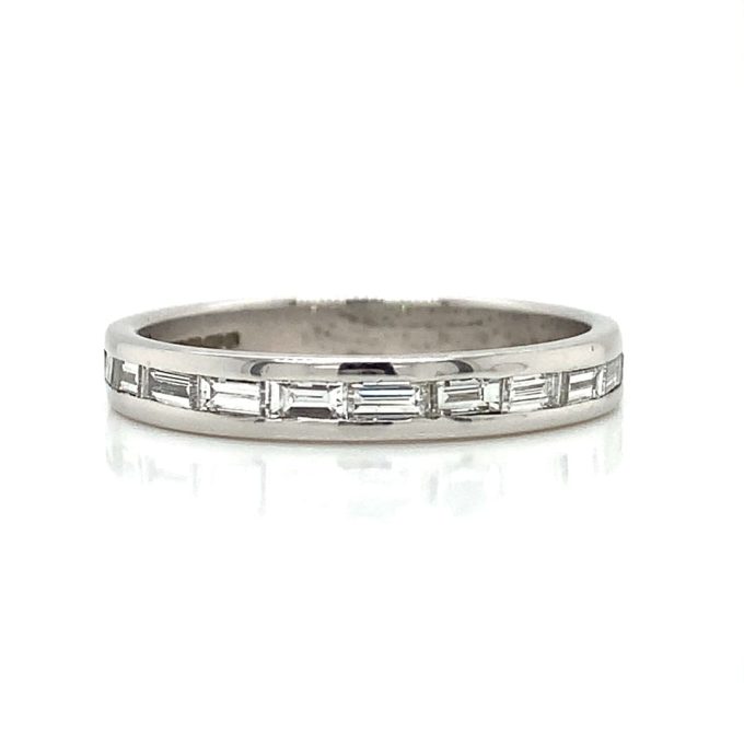 East to West Baguette Diamond Eternity Ring