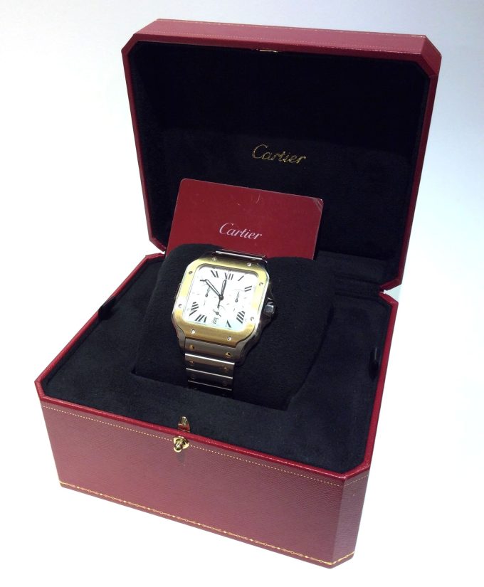 Santos De Cartier Chronograph Watch W2SA0008 - Image 3