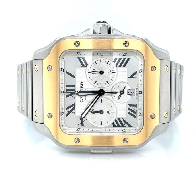 Santos De Cartier Chronograph Watch W2SA0008