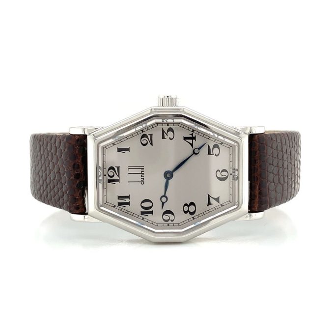 Dunhill Ladies Octagonal Steel Watch