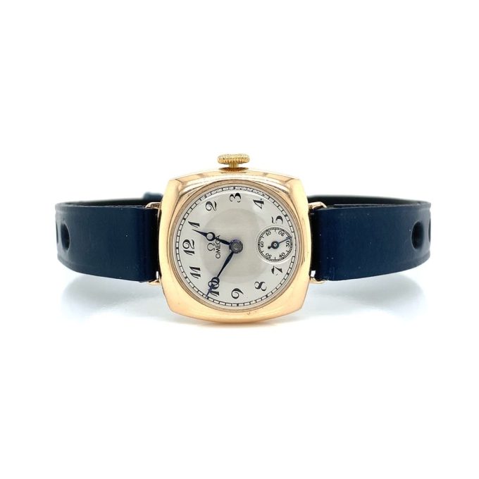 Vintage Omega Ladies Gold Watch - Image 3