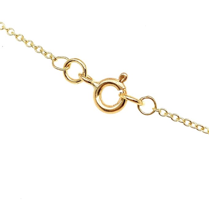 18ct Gold 0.29ct Diamond Solitaire Necklace - Image 3