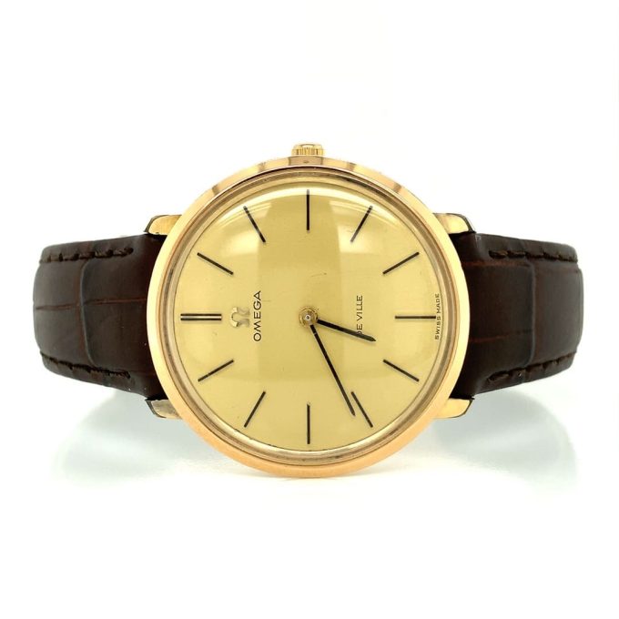 Omega De Ville Gold Capped Watch