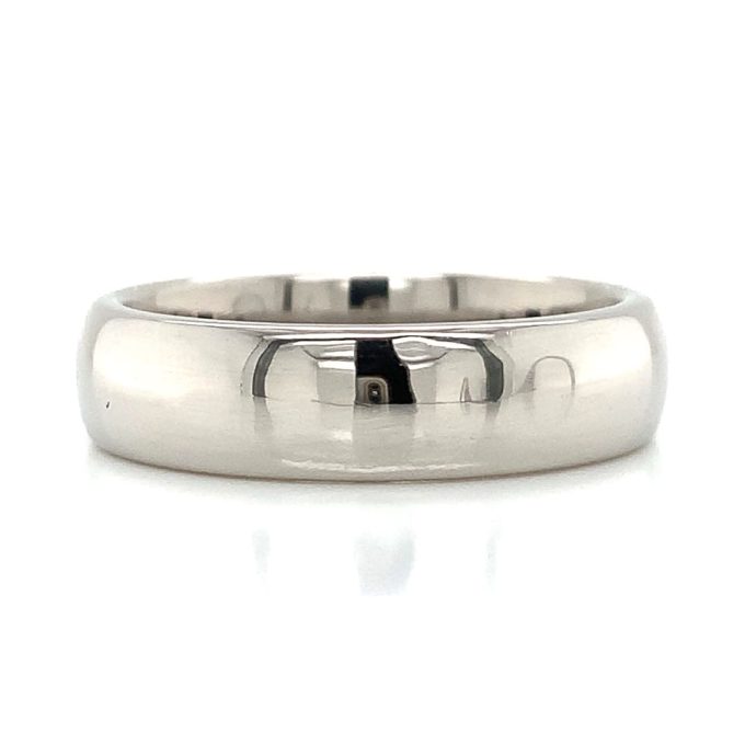 Gents Heavy Weight Platinum Band