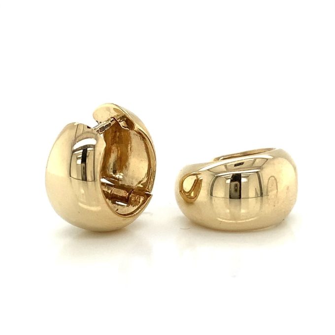 9ct Yellow Gold Huggie Earrings
