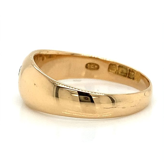 Antique Diamond Set Bombe Ring - Image 3