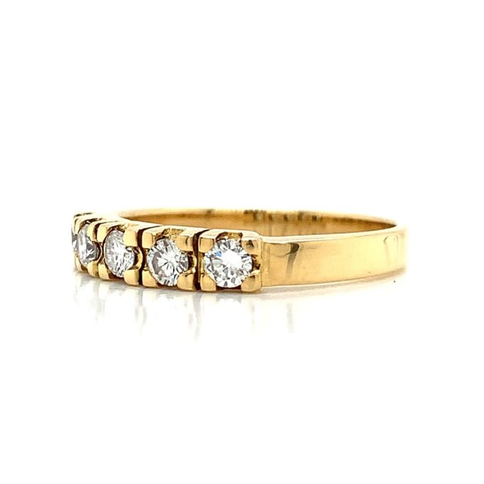 Claw Set Diamond Eternity Ring - Image 2