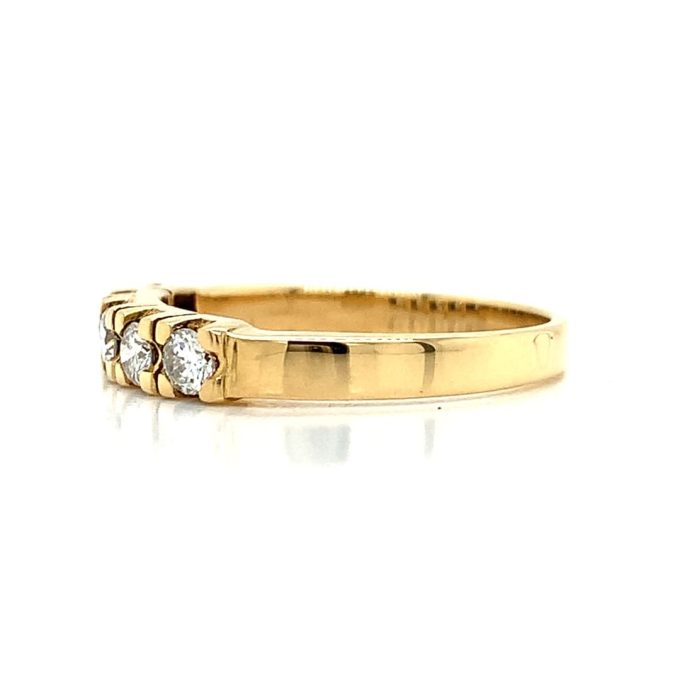 Claw Set Diamond Eternity Ring - Image 4