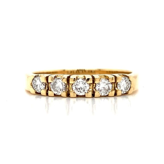 Claw Set Diamond Eternity Ring