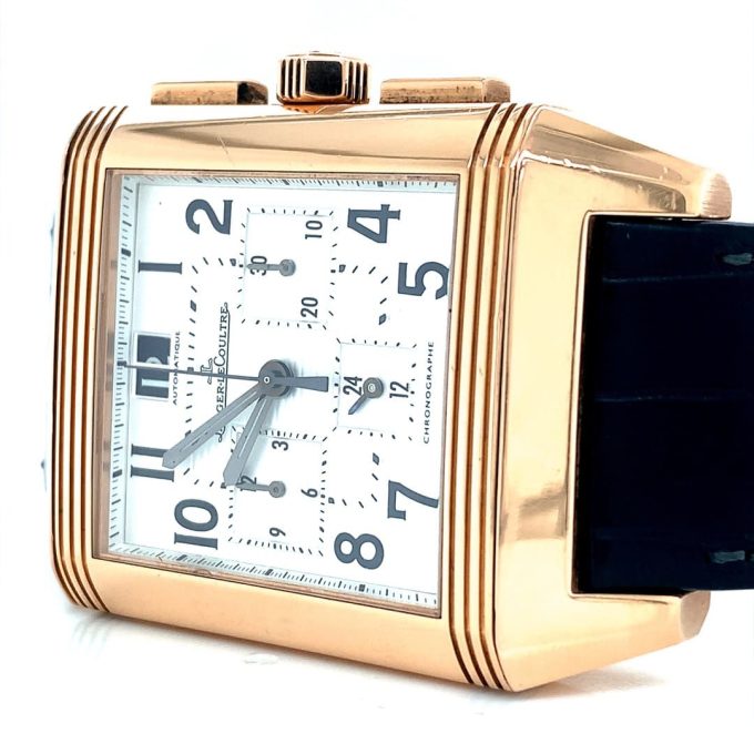 Jaeger LeCoultre 18ct Chronograph Reverso 230.2.45 - Image 2