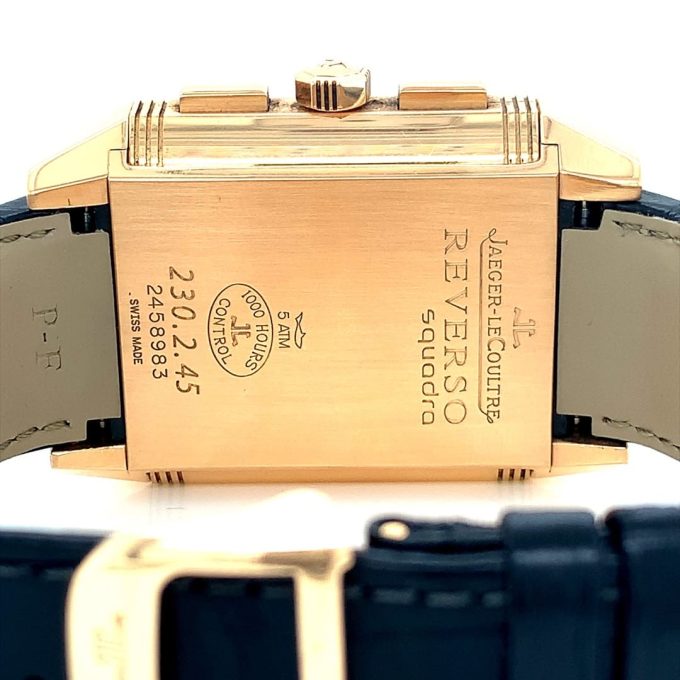 Jaeger LeCoultre 18ct Chronograph Reverso 230.2.45 - Image 4