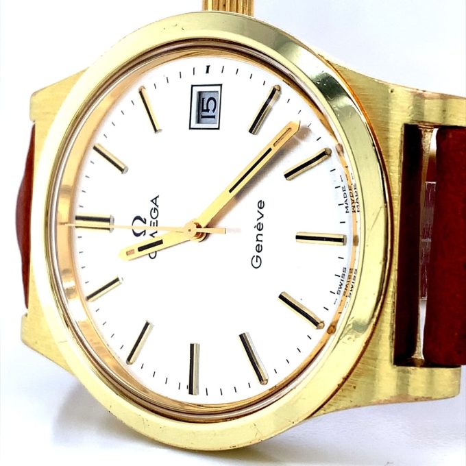 1974 Omega Geneve Gold Capped Watch 136 0102 - Image 2