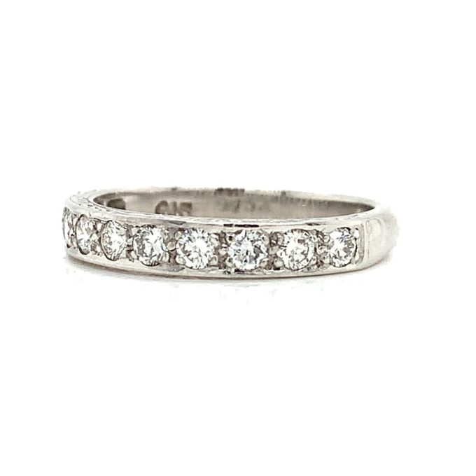 0.50ct Diamond & Platinum Eternity Ring - Image 2