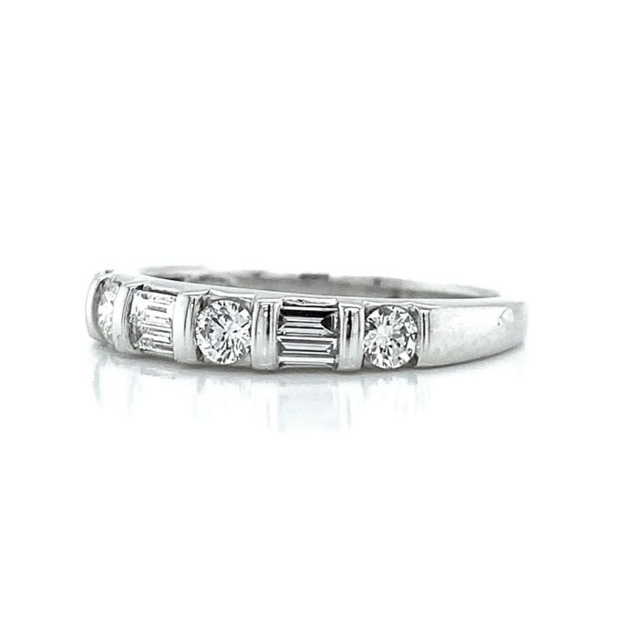 0.70ct Mixed Cut Diamond Eternity Ring - Image 2