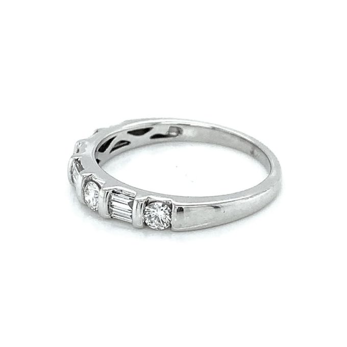 0.70ct Mixed Cut Diamond Eternity Ring - Image 3
