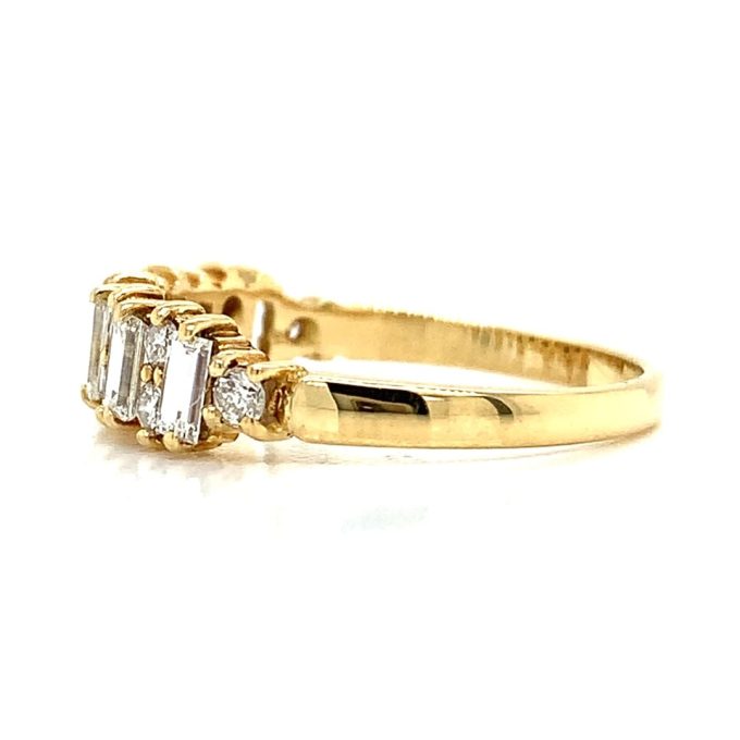 Mixed Cut Diamond Dress Ring - Image 3