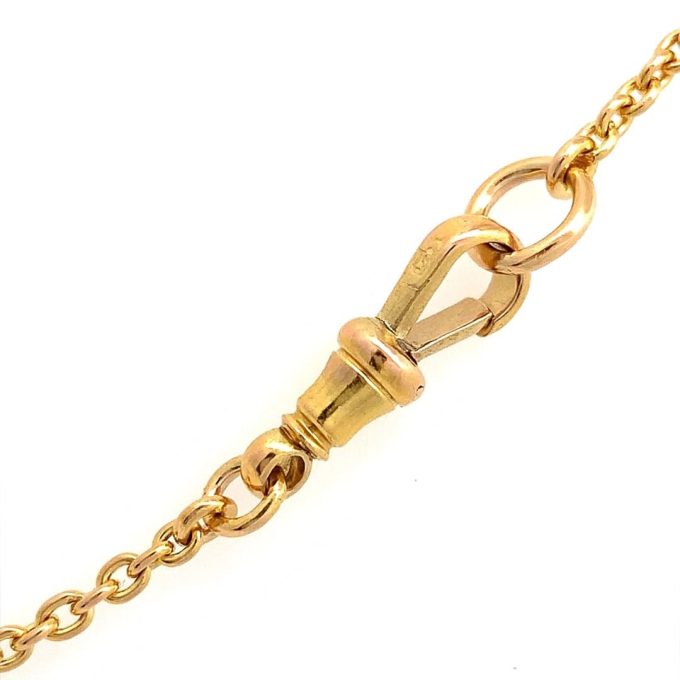 Vintage 18ct Yellow Gold Trace Chain - 30 Inch - Image 2