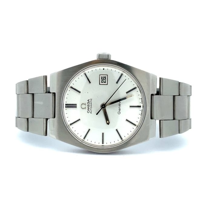 1972 Omega Geneve Steel Watch 136.0049