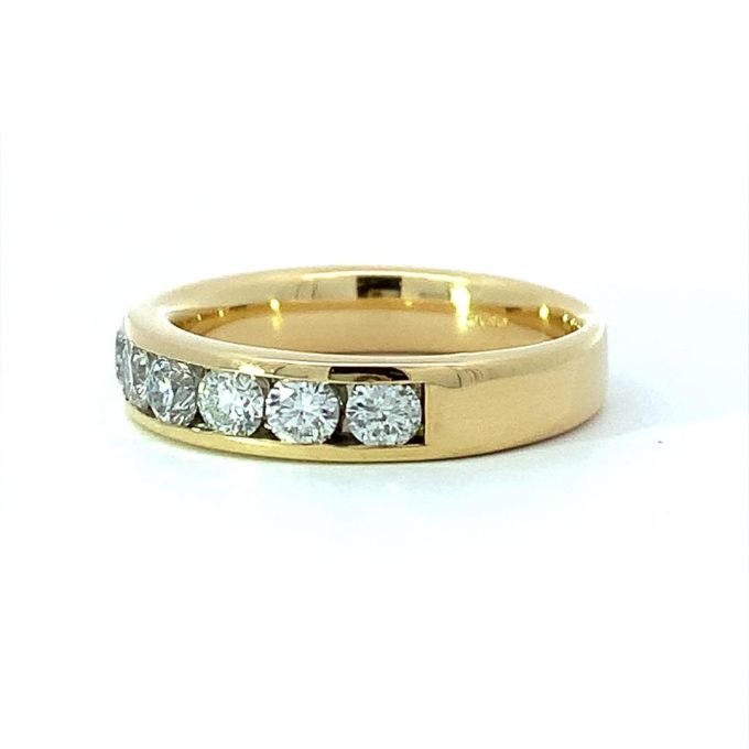 1.00ct Diamond Channel Set Eternity Ring - Image 2