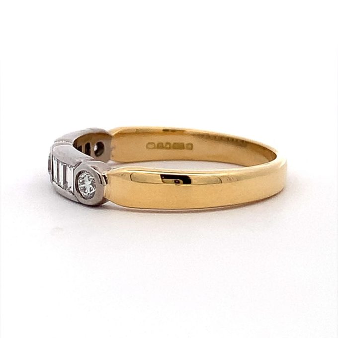 Mixed Cut Diamond Eternity Ring - Image 3