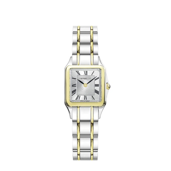 Herbelin Ladies Luna Steel & Gold Watch 17457BT01