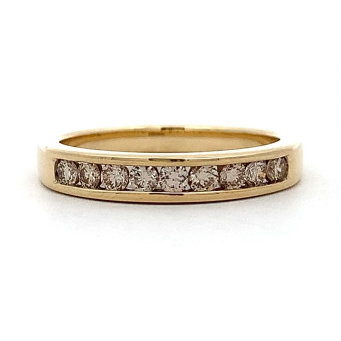 0.33ct Diamond Channel Set Eternity Ring