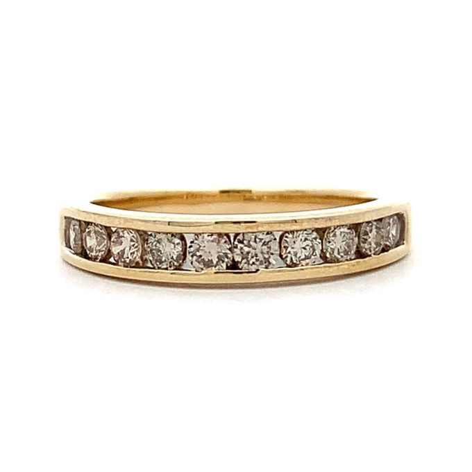 0.50ct Diamond Channel Set Eternity Ring