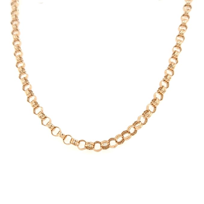 Double Link Belcher Chain - 18 Inch