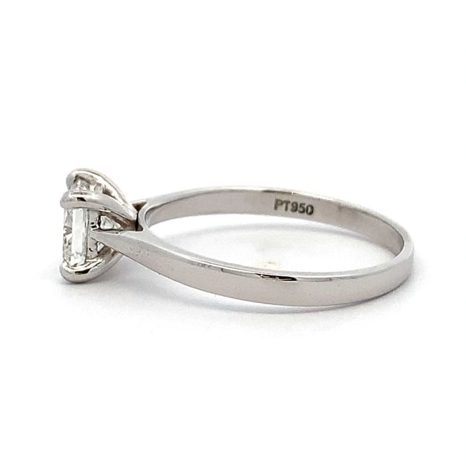 1.00ct Princess Diamond Solitaire Ring - Image 3