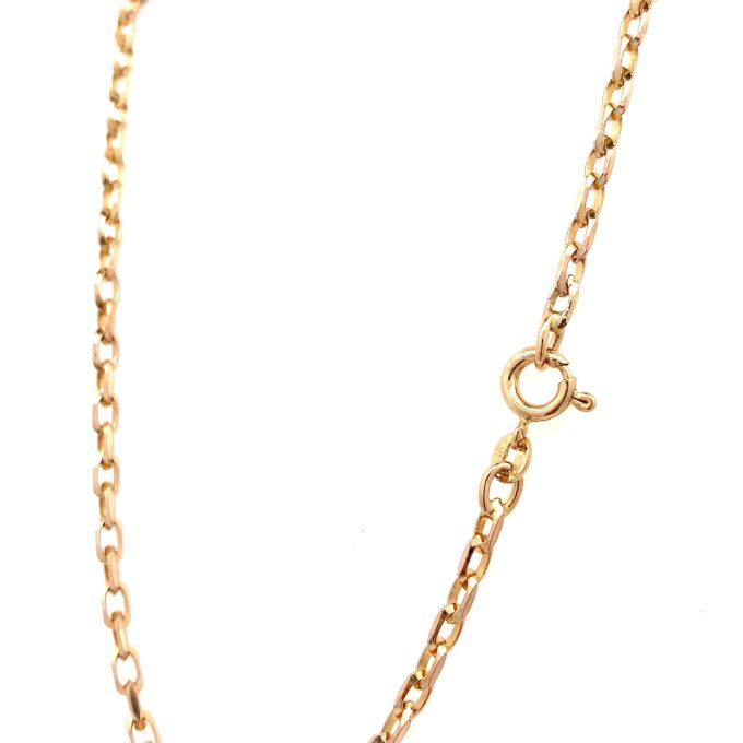 9ct Yellow Gold Filed Belcher Link Chain - 21 Inch - Image 2