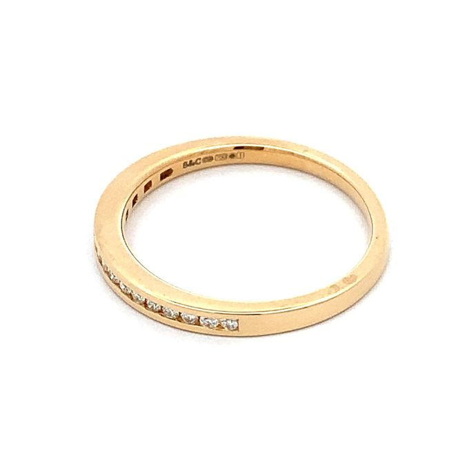 18ct Channel Set Diamond Eternity Ring - Image 3