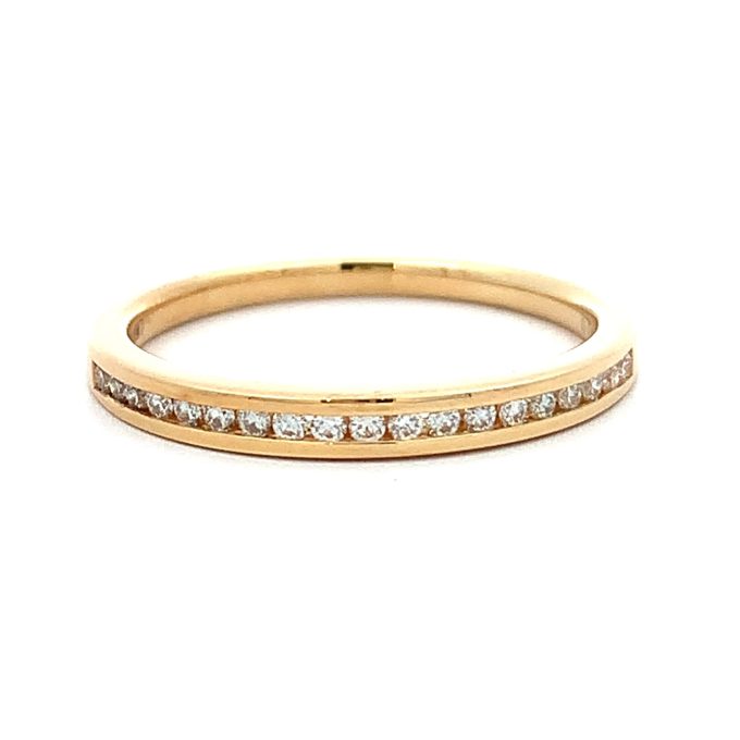 18ct Channel Set Diamond Eternity Ring